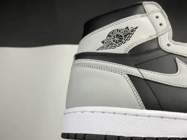 Light Smoke Air Black 555088-035 Grey Retro White Jordan 1 High 0407